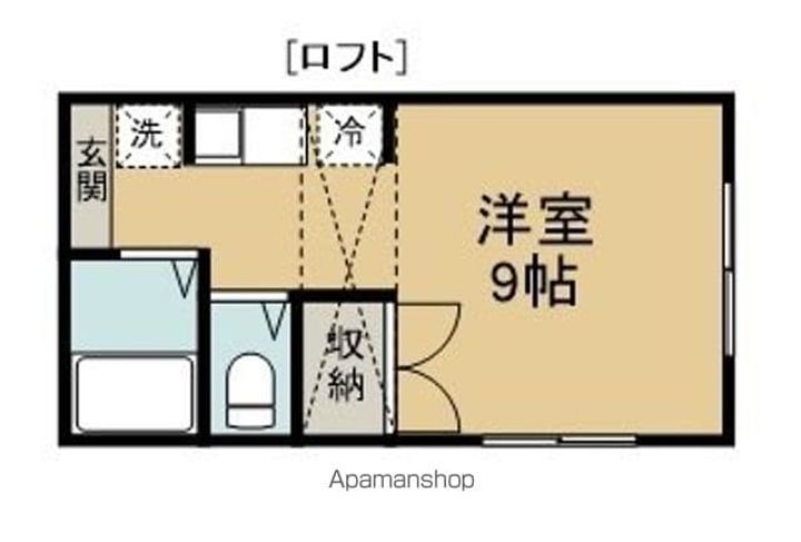 ベアーズハウス106の間取り