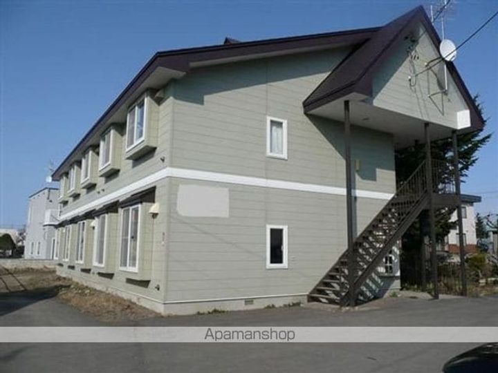 北海道網走市台町1丁目の賃貸アパートの外観