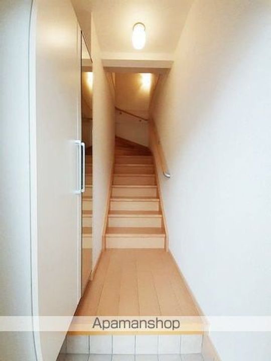 東京都東大和市蔵敷2丁目の賃貸アパートの玄関