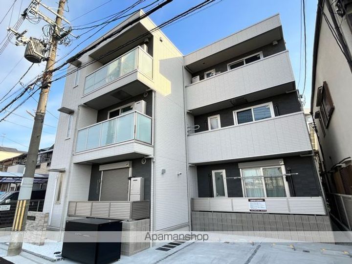 大阪府堺市北区北長尾町1丁の賃貸アパートの外観