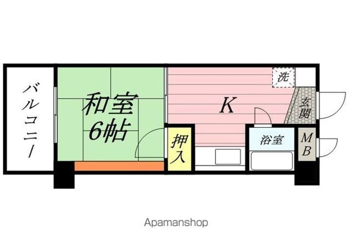 ファミーユ第2前川ビルの間取り