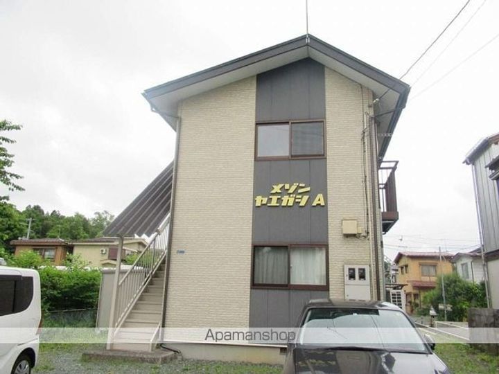 岩手県盛岡市北山1丁目の賃貸アパートの外観