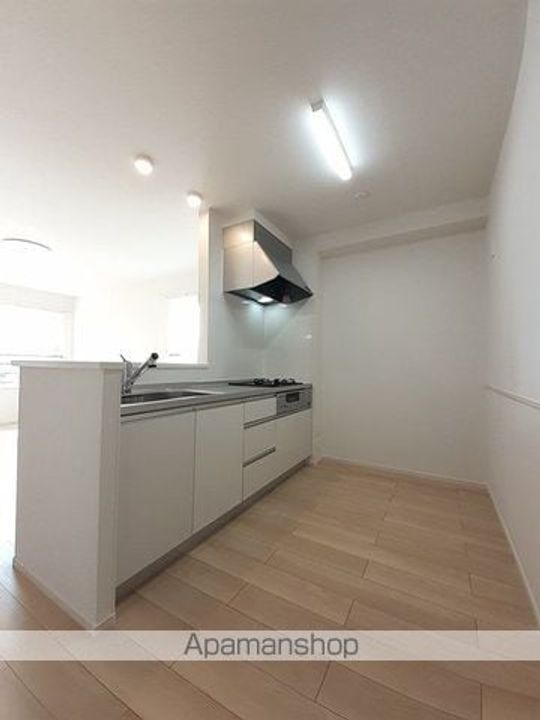 オーシャン ブルーのキッチン