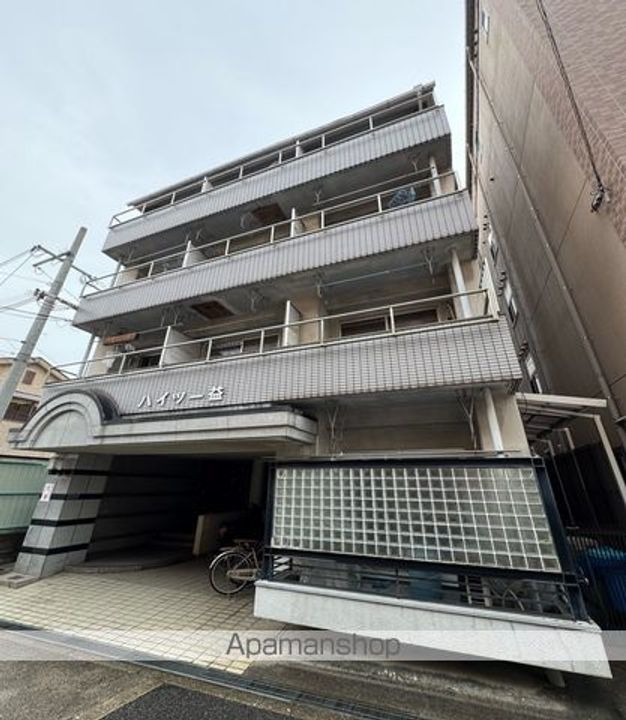 大阪府大阪市住吉区清水丘2丁目の賃貸マンションの外観