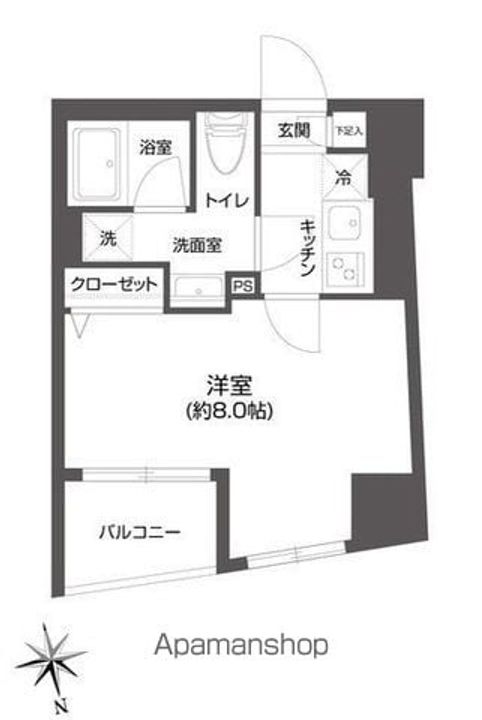 GRAN PASEO 市谷甲良町の間取り