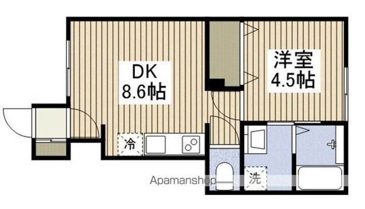 イーリッチテラス関屋本村の間取り