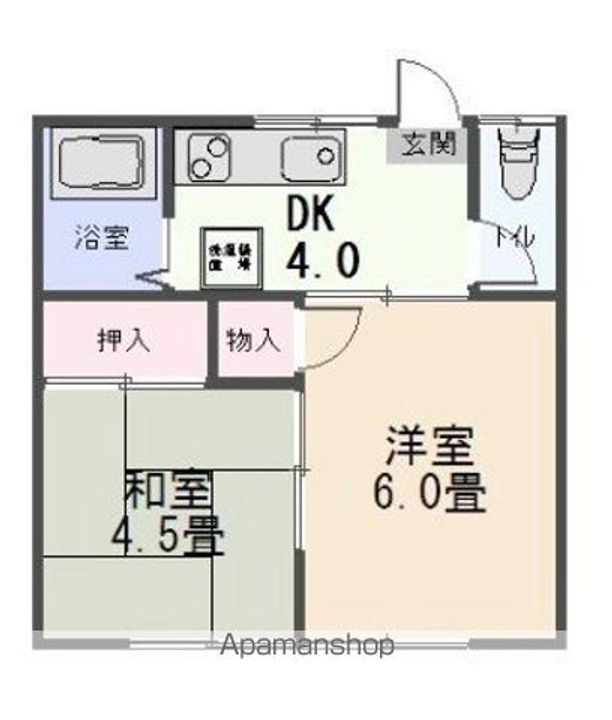 アーバン松島205の間取り