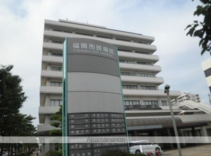 福岡県福岡市博多区築港本町の賃貸マンションの周辺