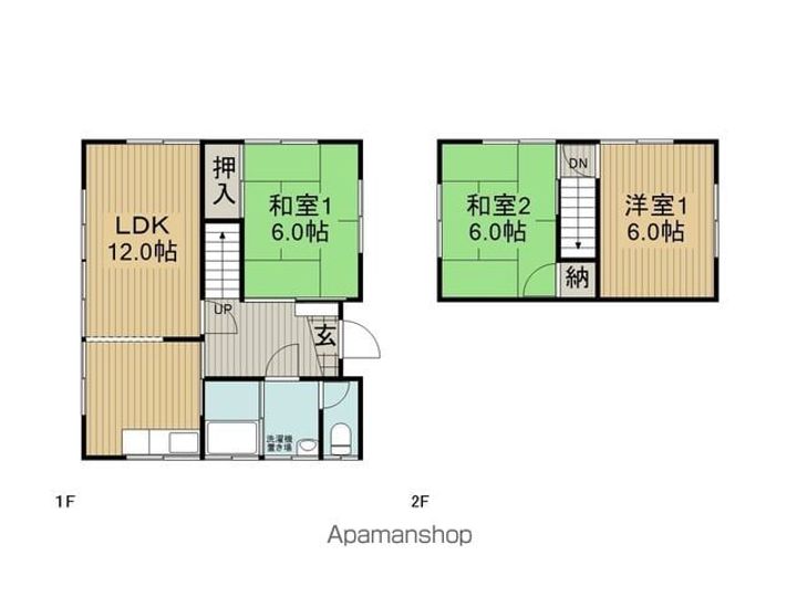 長野県諏訪市大字四賀(一戸建)の賃貸物件戸建ての間取り