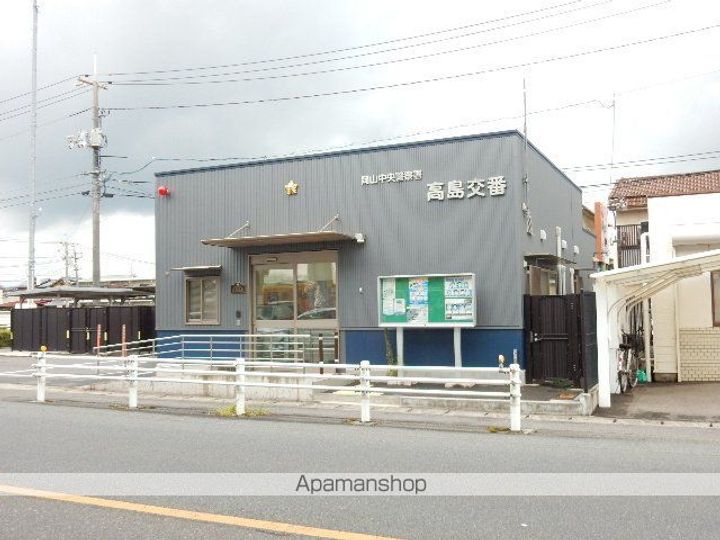 岡山県岡山市中区中井3丁目の賃貸アパートの周辺