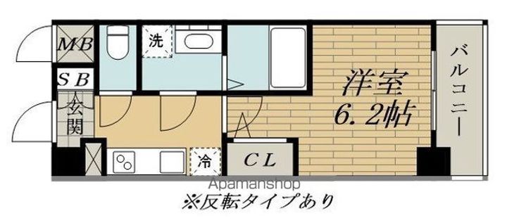 リヴェント福島1006.の間取り