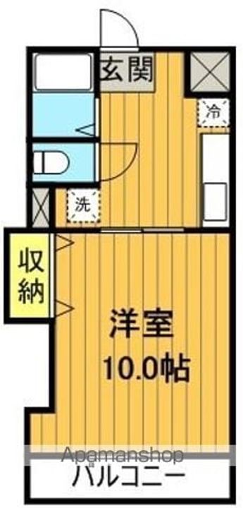 丸武マンション206の間取り