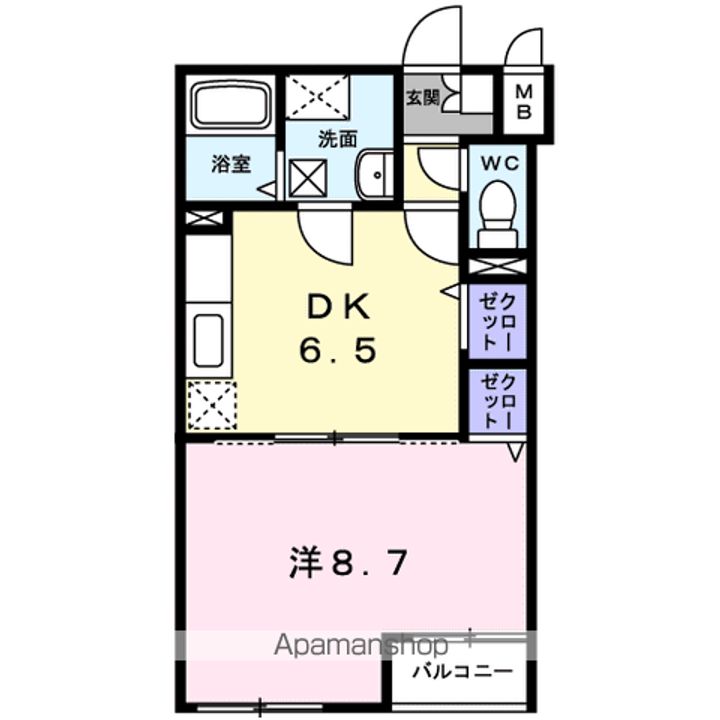 アルメリアの間取り
