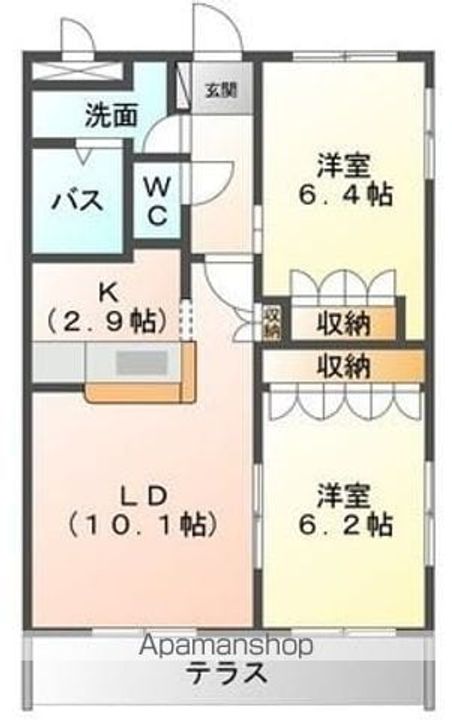 L.クレアの間取り