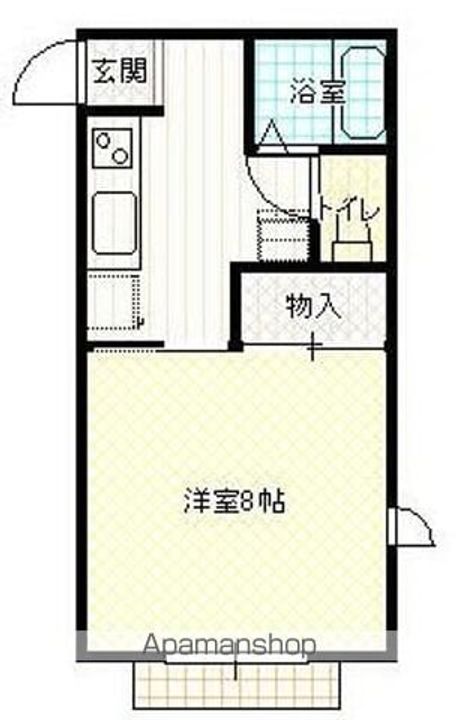 レジデンスK&Mの間取り