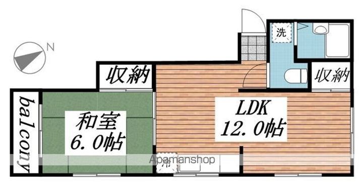 サンハイツ桜ヶ丘の間取り