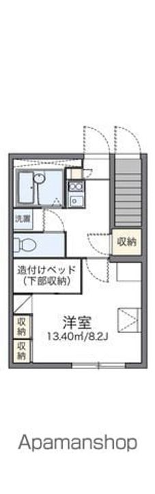 レオパレスエトワールBの間取り
