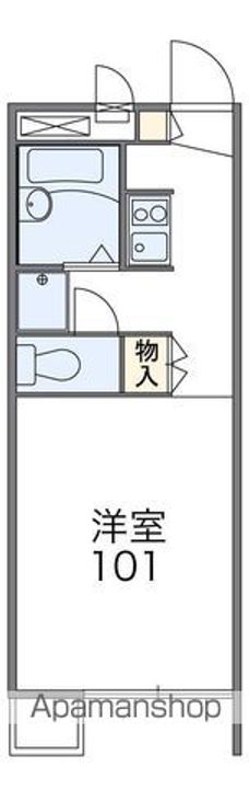 レオパレスヒロタの間取り