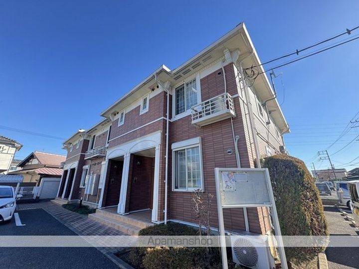 東京都武蔵村山市岸1丁目の賃貸アパートの外観