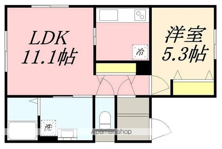 アイウィル102の間取り