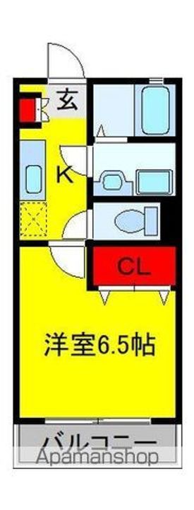 メゾネットKAWANABEの間取り
