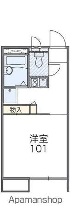 パークサイド室小路201の間取り