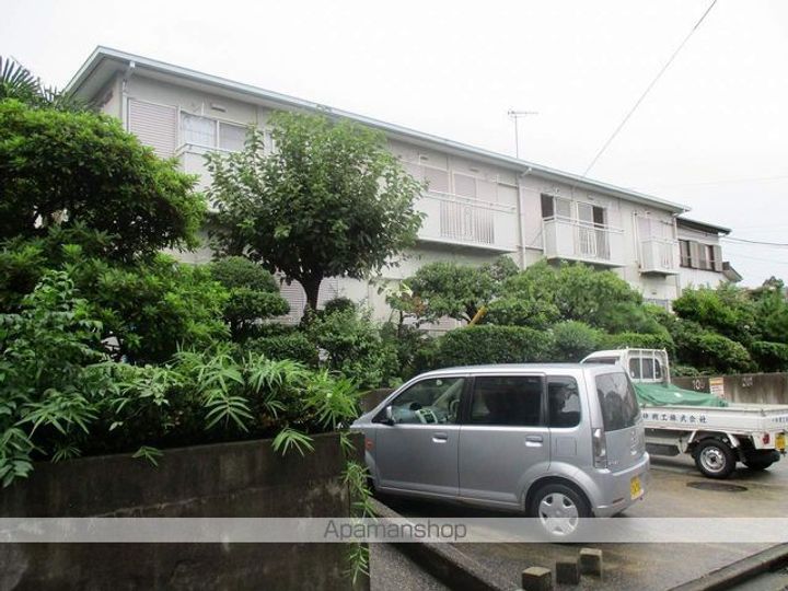 神奈川県横浜市鶴見区梶山2丁目の賃貸アパートの外観