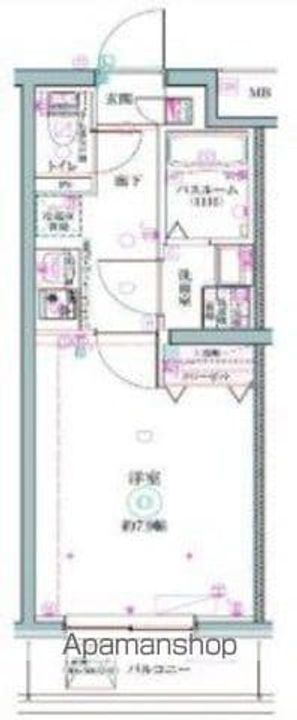 クレヴィスタ立石Ⅱの間取り