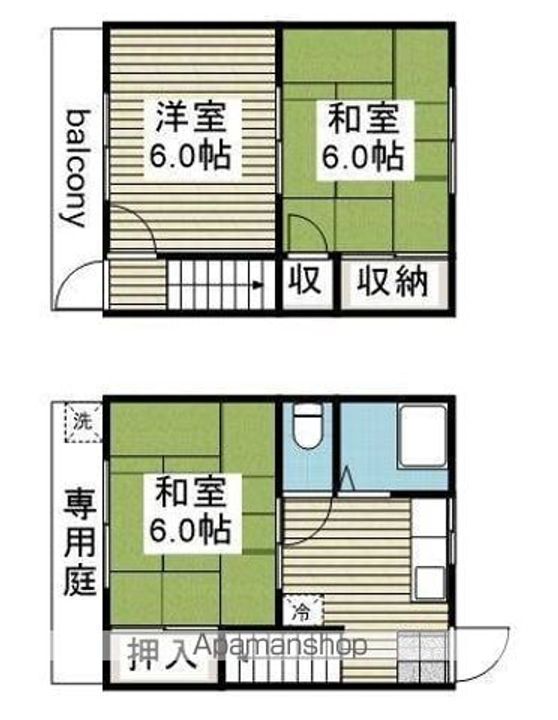 御幸コーポⅡの間取り