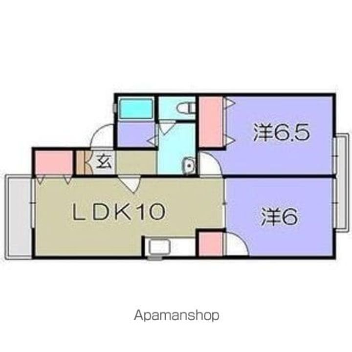 トモパレス102の間取り