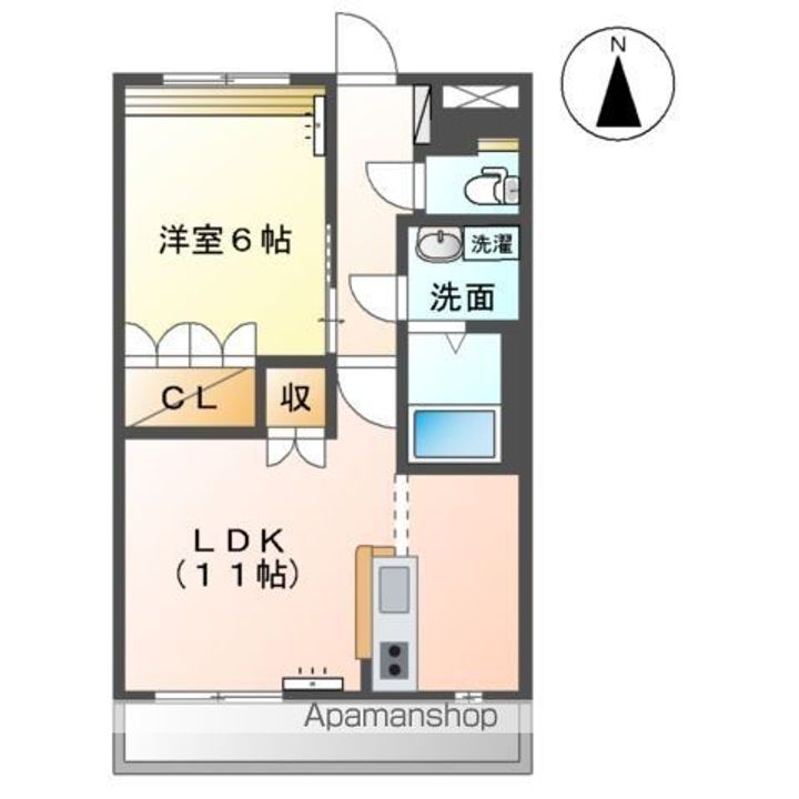 グランディール・フローラの間取り