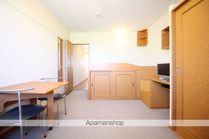 レオパレスメゾンアジュール205の居間