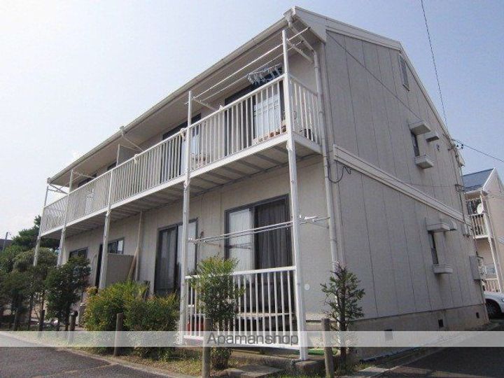 グリーンタウン三輪A棟201の外観