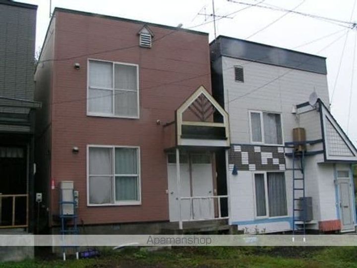 北海道網走市字呼人の賃貸アパートの外観