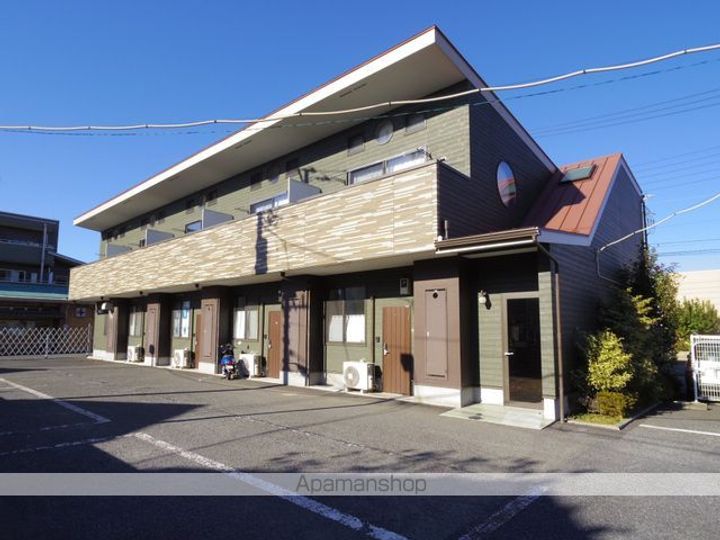 東京都三鷹市井口2丁目の賃貸アパートの外観