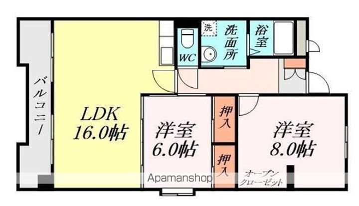ナチュールフジ301の間取り