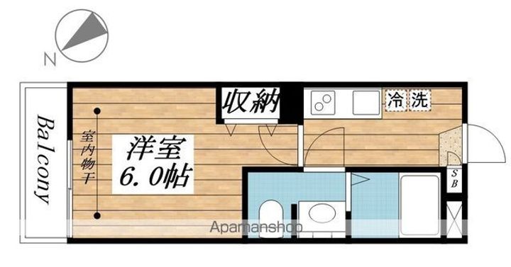 ルッシェロ稲毛の間取り