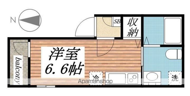 SHA L OM大久保の間取り