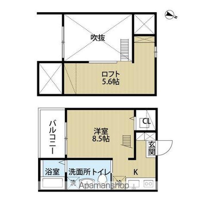 La forte(ラフォルテ)の間取り