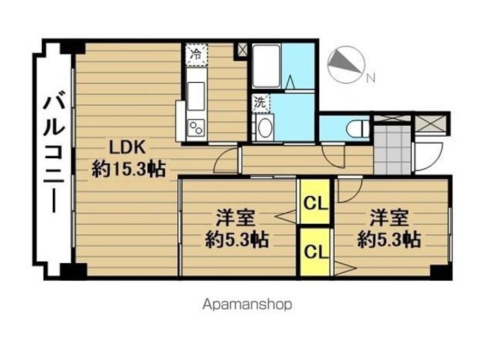 ヴァンテアン103の間取り