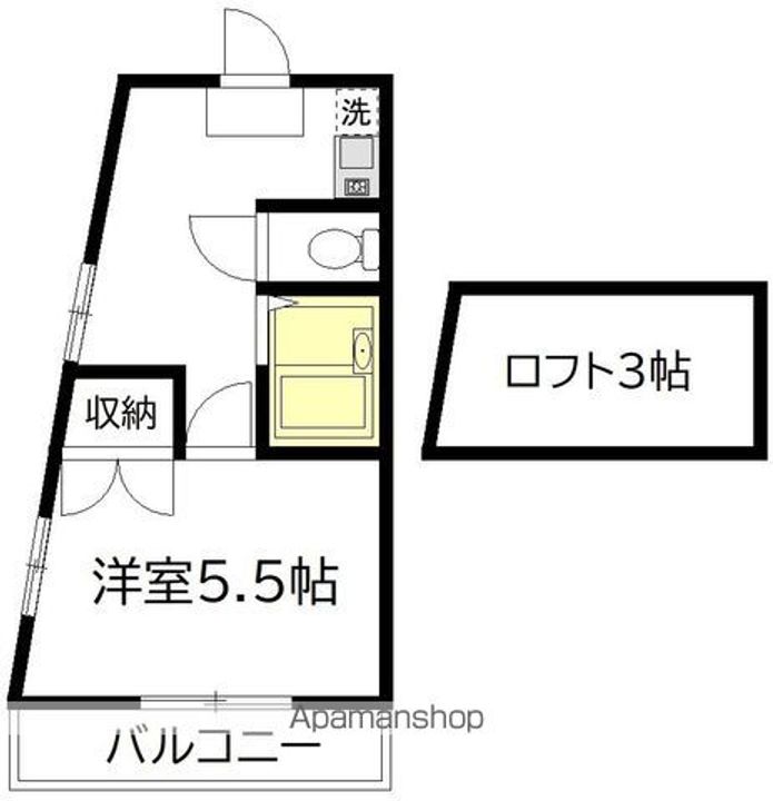 第二白亜館の間取り