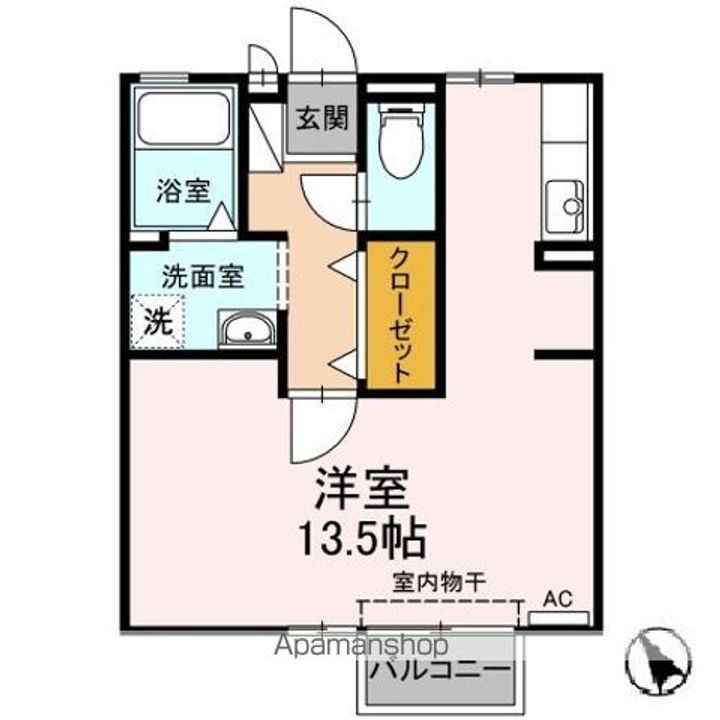 アヴェニュー小松寺 Aの間取り