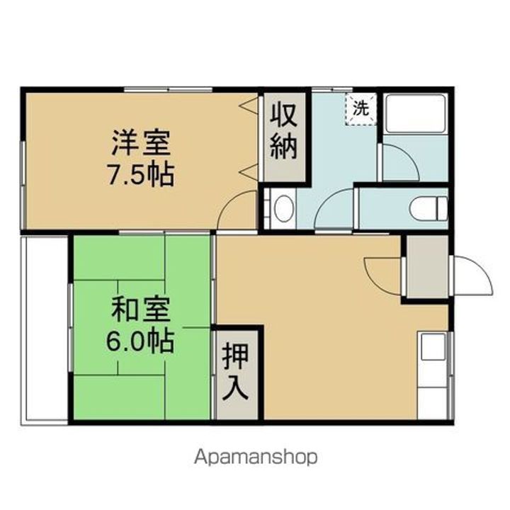 リッツハウス101の間取り