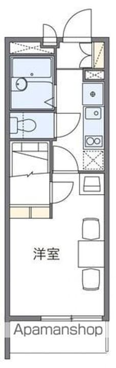 香川県高松市木太町の賃貸マンションの間取り