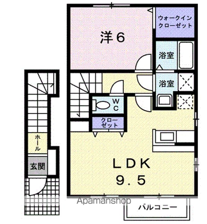 ガーデンハウスM.Aの間取り