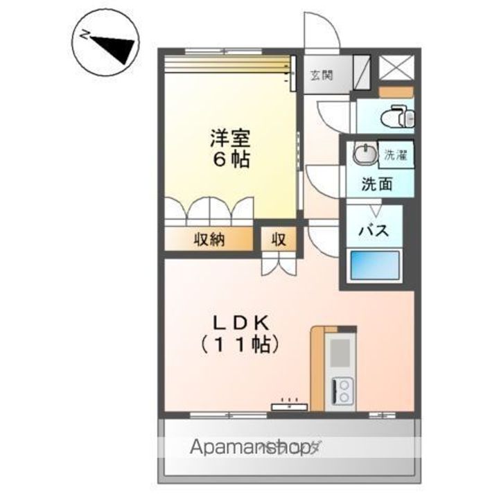 サンテ・フルールの間取り