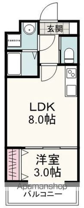 セントマルタ稲川503の間取り
