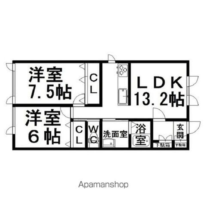 MAISON LISA201の間取り