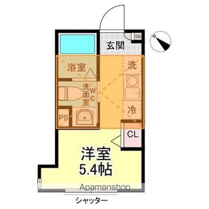 モキハイツの間取り