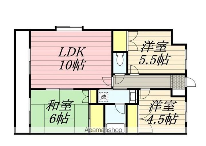 グリーンハイツ(上津)の間取り